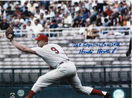 Frank Howard Washington Senators Autographed 8" x 10" Photograph Inscribed with "The Capital Punisher&quo