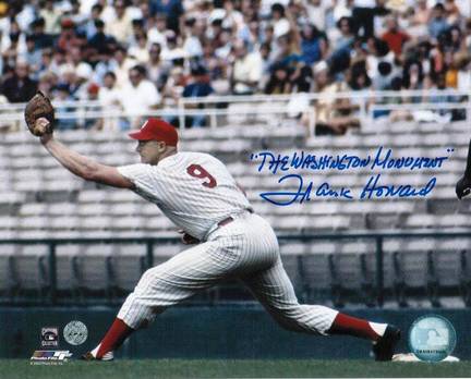 Frank Howard Washington Senators Autographed 8" x 10" Photograph Inscribed with "The Washington Monument&