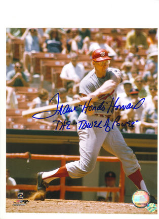 Frank Howard Autographed Washington Senators 8" x 10" Photograph Inscribed with "The Tower of Power"