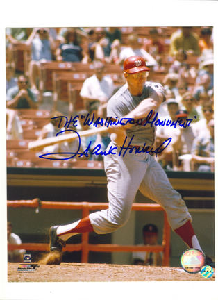 Frank Howard Autographed Washington Senators 8" x 10" Photograph Inscribed with "The Washington Monument&