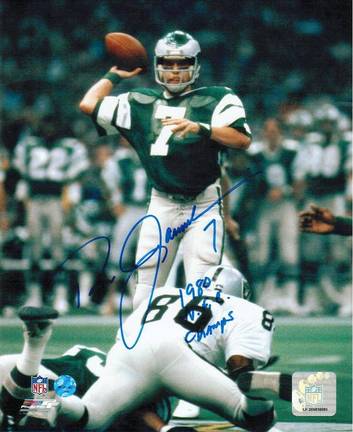Ron Jaworski Philadelphia Eagles Autographed 8" x 10" Unframed Photograph Inscribed with "1980 NFC Champs