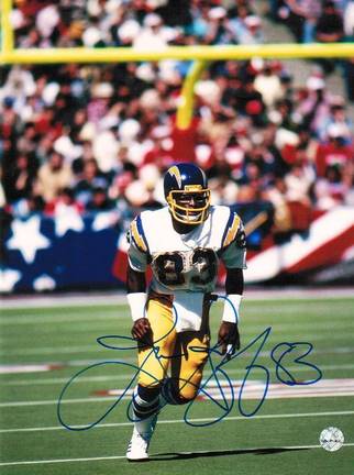 John Jefferson San Diego Chargers Autographed 8" x 10" Unframed Photograph