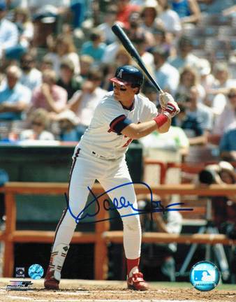 Wally Joyner Autographed "At the Plate" California Angels 8" x 10" Photo