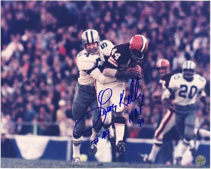 Leroy Kelly Cleveland Browns Autographed 8" x 10" Photograph Inscribed with "HOF 94" (Unframed)