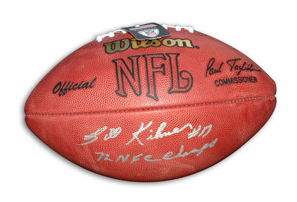 Billy Kilmer Autographed NFL Football with "72 NFC Champs" Inscription