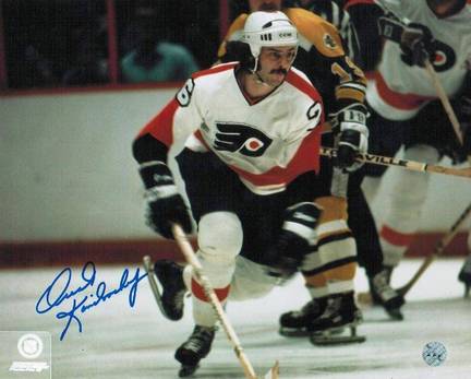 Orest Kindrachuk Philadelphia Flyers Autographed 8" x 10" Photograph (Unframed)