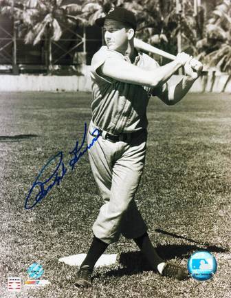Ralph Kiner Autographed "Swinging" Pittsburgh Pirates 8" x 10" Photo