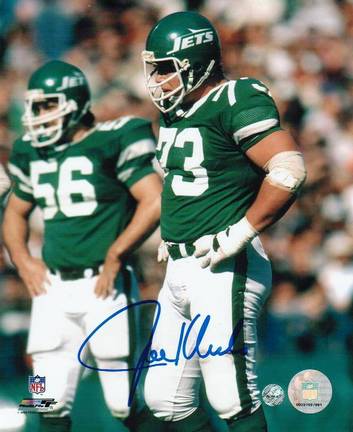 Joe Klecko New York Jets Autographed 8" x 10" Standing Photograph (Unframed)