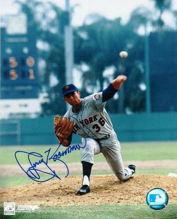 Jerry Koosman New York Mets Autographed 8" x 10" Photograph (Unframed)