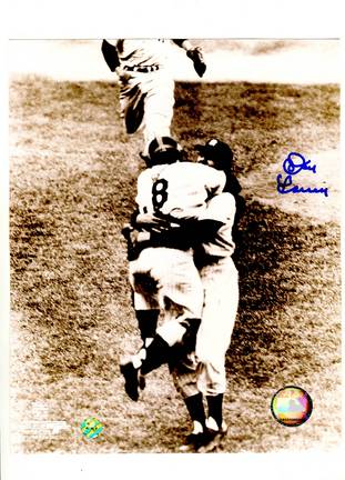 Don Larsen New York Yankees "Perfect Game" Autographed 8" x 10" Celebration Photograph (Unframed)