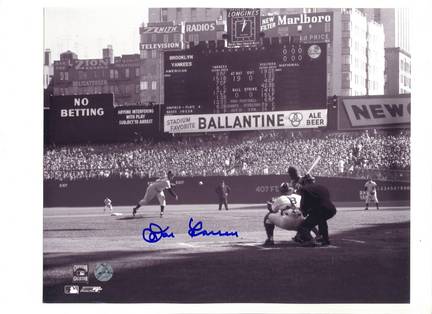 Don Larsen New York Yankees "Perfect Game" Autographed 8" x 10" Photograph (Unframed)