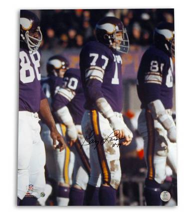 Gary Larsen Minnesota Vikings Autographed 16" x 20" Photograph (Unframed)