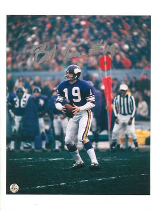 Bob Lee Minnesota Vikings Autographed 8" x 10" Photograph (Unframed)