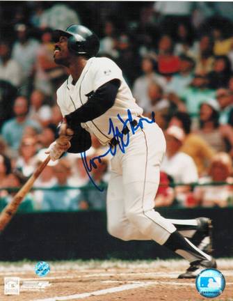 Ron LeFlore Autographed "Swung" Detroit Tigers 8" x 10" Photo