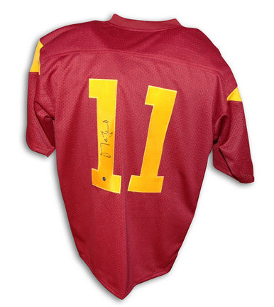 Matt Leinart Autographed USC Trojans Red Jersey