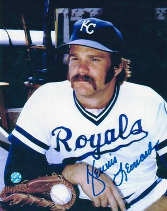 Dennis Leonard Autographed "Pose" Kansas City Royals 8" x 10" Photo