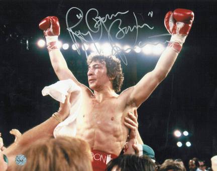 Ray Mancini Autographed 8" x 10" Photo Inscribed "Boom Boom"