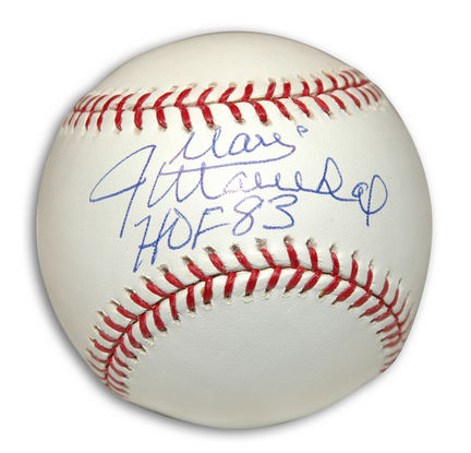 Juan Marichal Autographed Baseball Inscribed with "HOF 83"