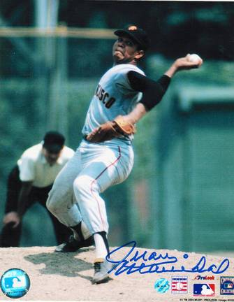 Juan Marichal Autographed "Pitching" San Francisco Giants 8" x 10" Photo