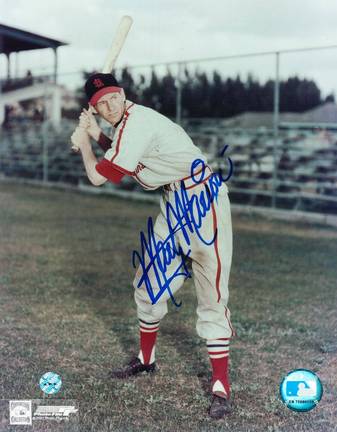 Marty Marion Autographed "Batting Stance" St. Louis Cardinals 8" x 10" Photo