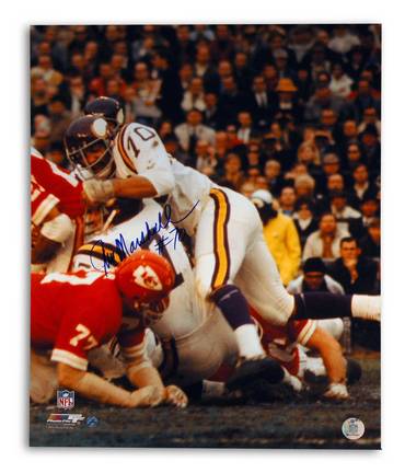 Jim Marshall Minnesota Vikings Autographed 16" x 20" Photograph with "#70" Inscription (Unframed)