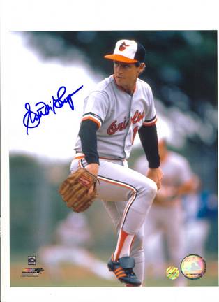 Scott McGregor Baltimore Orioles Autographed 8" x 10" Photograph (Unframed)