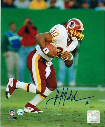 Brian Mitchell Autographed "Running" Washington Redskins 8" x 10" Photo