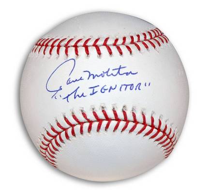 Paul Molitor Autographed MLB Baseball Inscribed with "The Ignitor"