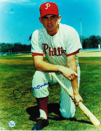 Don Money Philadelphia Phillies Autographed 8" x 10" Unframed Photograph