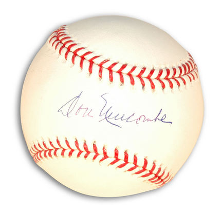Don Newcombe Autographed Baseball