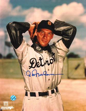 Hal Newhouser Autographed "Windup" Detroit Tigers 8" x 10" Photo
