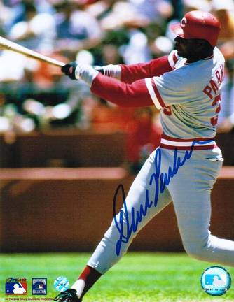 Dave Parker Cincinnati Reds Autographed 8" x 10" Photograph (Unframed)