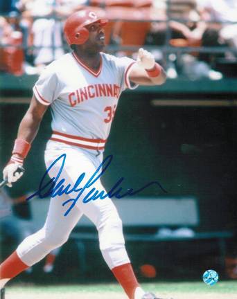 Dave Parker Autographed Cincinnati Reds 8" x 10" Photo