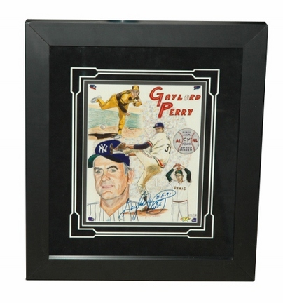 Gaylord Perry San Diego Padres Autographed 8" x 10" Framed Photograph Collage