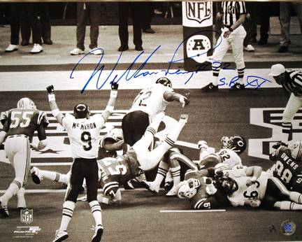 William Perry Chicago Bears Autographed 16" x 20" Photograph Inscribed "SB XX" (Unframed)