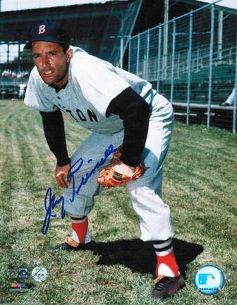 Jimmy Piersall Autographed Boston Red Sox 8" x 10" Photo