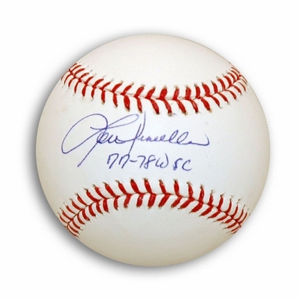 Lou Pinella New York Yankees Autographed MLB Baseball Inscribed "77-78 WSC"