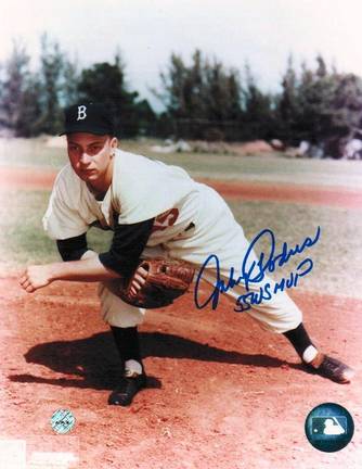 Johnny Podres Brooklyn Dodgers Autographed 8" x 10" Unframed Photograph Inscribed with "55 WS MVP"