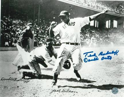 Ted "Double Duty" Radcliffe Autographed St. Louis Stars 8" x 10" Photo - Inscribed "Double Duty