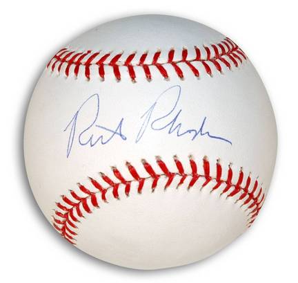 Rick Rhoden Autographed MLB Baseball