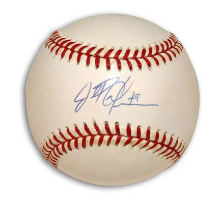 John Rocker Autographed MLB Baseball