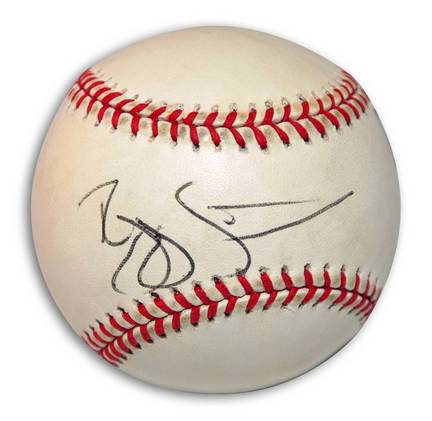Reggie Sanders Autographed Baseball