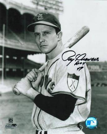 Roy Sievers Autographed "Bat on Shoulder" St. Louis Browns 8" x 10" Photo Inscribed "ROY 49&quo