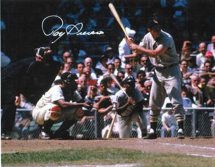 Roy Sievers Autographed "At the Plate Horizontal" Chicago White Sox 8" x 10" Photo