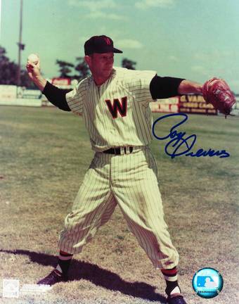 Roy Sievers Autographed Washington Senators 8" x 10" Photo