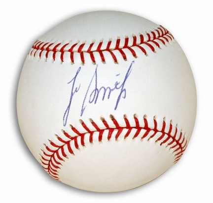 Lee Smith Chicago Cubs Autographed MLB Baseball
