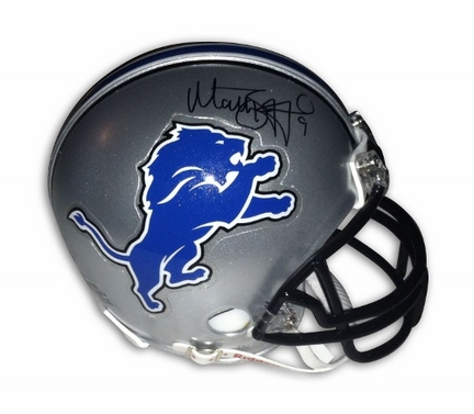 Matthew Stafford Detroit Lions Autographed Mini Football Helmet