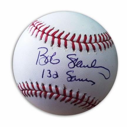 Bob Stanley Boston Red Sox Autographed MLB Baseball Inscribed "132 Saves"