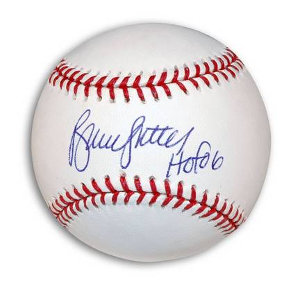 Bruce Sutter Autographed MLB Baseball Inscribed with "HOF 06"