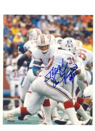 Mosi Tatupu New England Patriots Autographed 8" x 10" Photograph (Unframed)